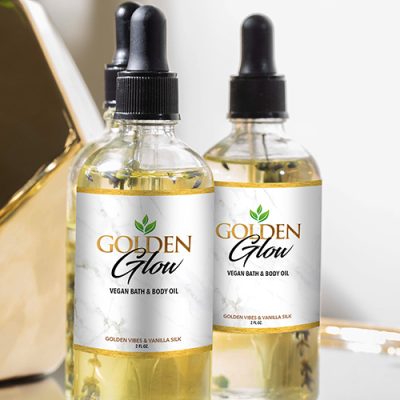 Golden Glow - Vegan Bath & Body Oil