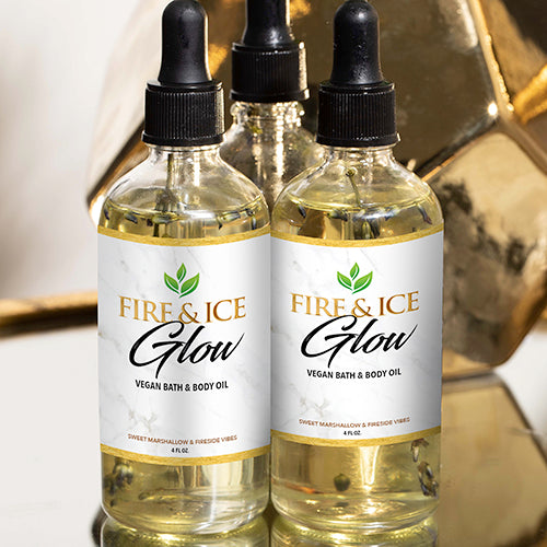 Fire & Ice Glow - Vegan Bath & Body Oil
